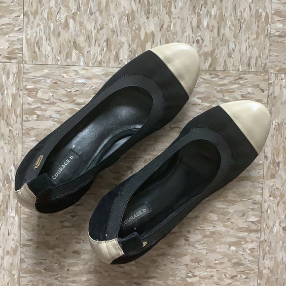 Courage b Noemie Block Heel Black Square Heel Shoe - Picture 2 of 11